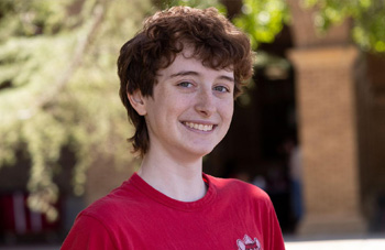 Terry Morrow with 2 other faculty members