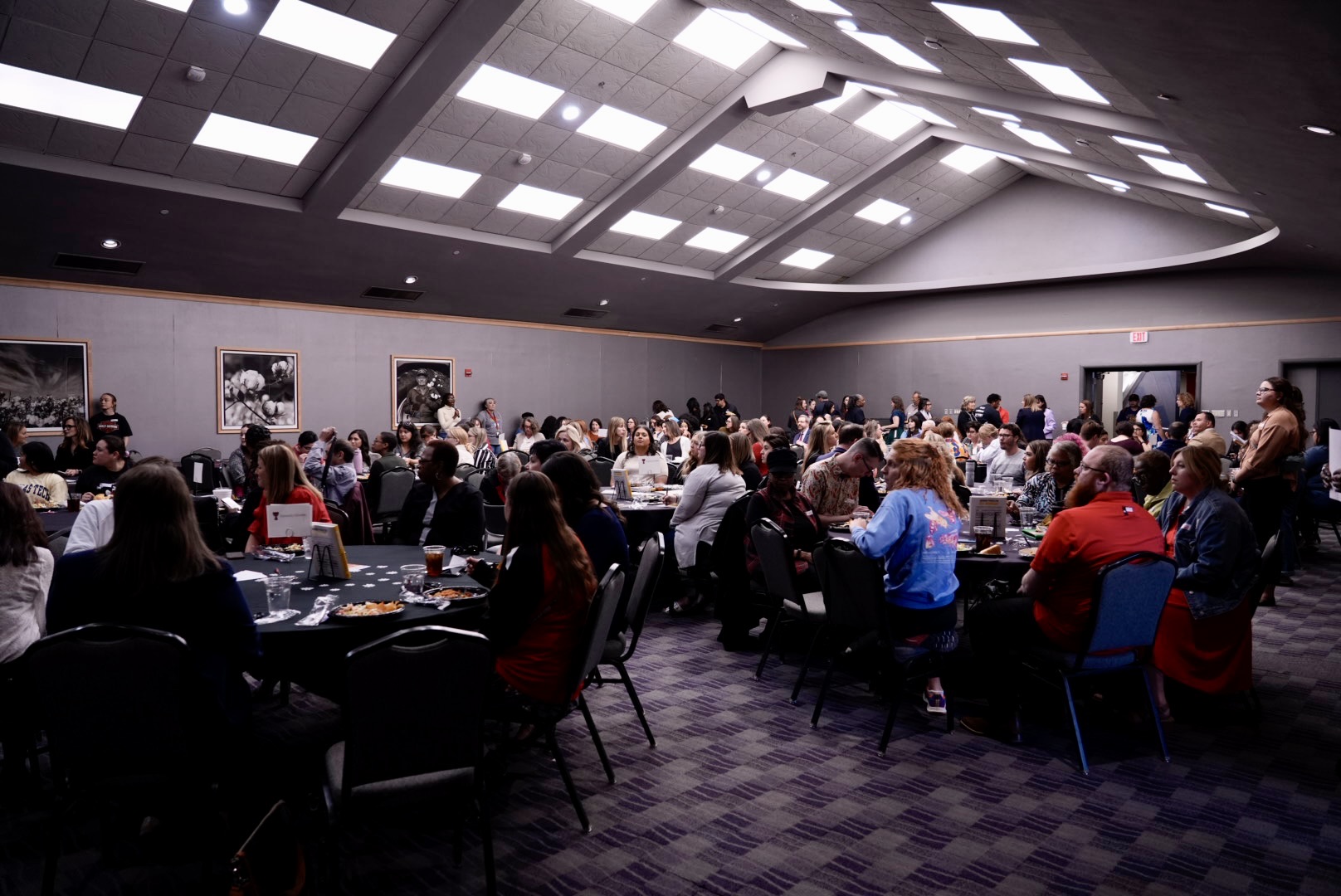 Matador Room Attendees at a Women's and Gender Studies event in the Matador Room at TTU.